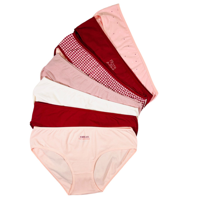 ОПТОМ. Набор женских трусов "Dominant". Размер: 3XL. ( 7 шт/уп). Турция.