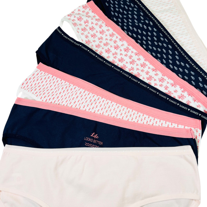 ОПТОМ. Набір жіночих трусів "Dominant" Розмір: XL. ( 7 шт/уп). Туреччина.