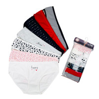 ОПТОМ. Набор женских трусов "Dominant". Размер: 2XL. ( 7 шт/уп). Турция.