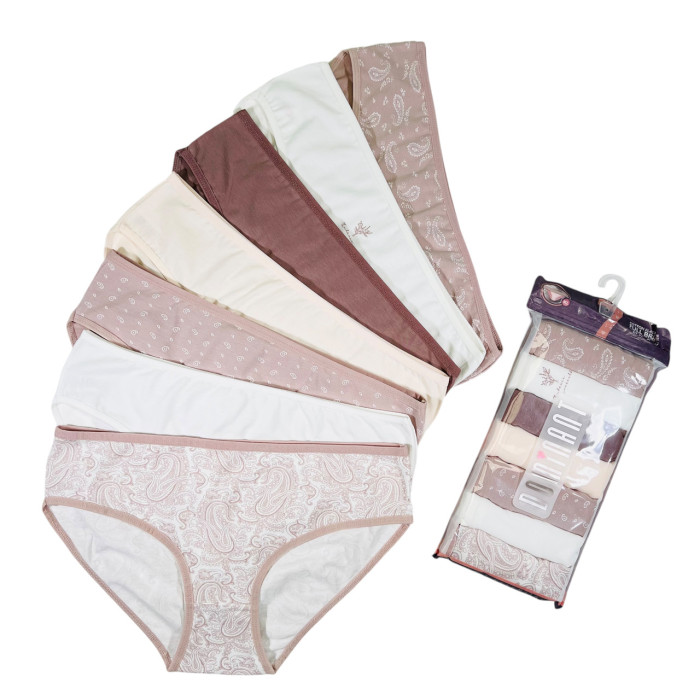 ОПТОМ. Набір жіночих трусів "Dominant" Розмір: XL. ( 7 шт/уп). Туреччина.
