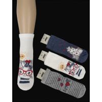 Носки хлопковые 1-2 года для девочек ТМ Katamino (6 шт/уп)