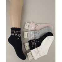 Носки хлопковые 11-12 лет для девочек ТМ Katamino (6 шт/уп)