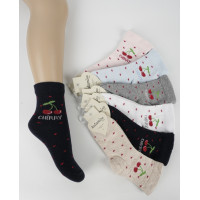 Шкарпетки бавовняні 1-2 роки для дівчаток ТМ Katamino (6 шт/уп)