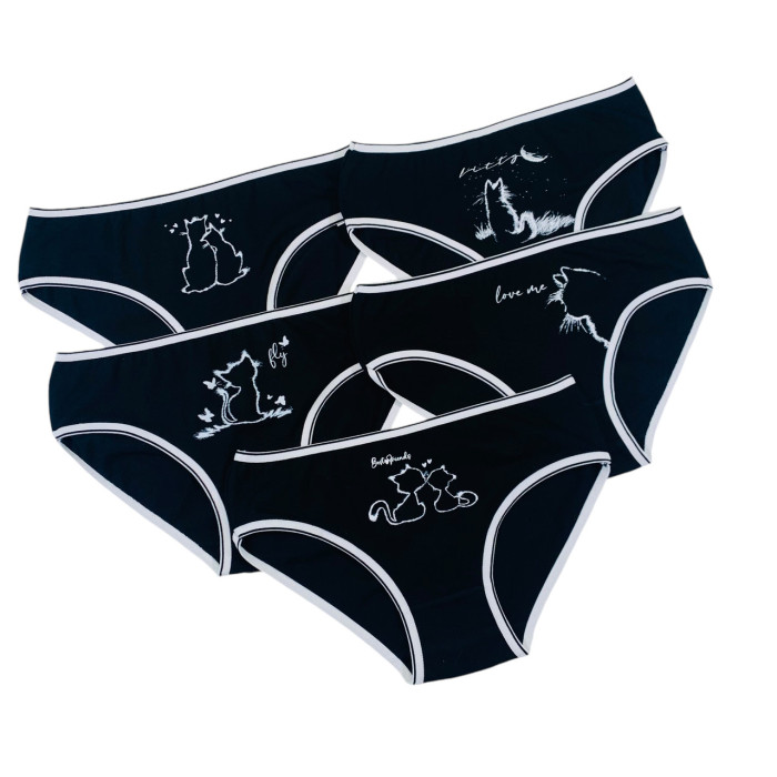 Детские трусики для девочек 8-9 лет (5шт/уп) ТМ Nicoletta