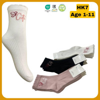 Бавовняні шкарпетки для дівчаток