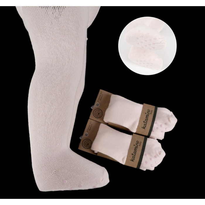 Колготки для немовлят 18-24 міс пудра ТМ Arti (3 шт/уп)