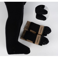 Колготки для новорожденных 6-12 мес черные ТМ Arti (3 шт/уп)