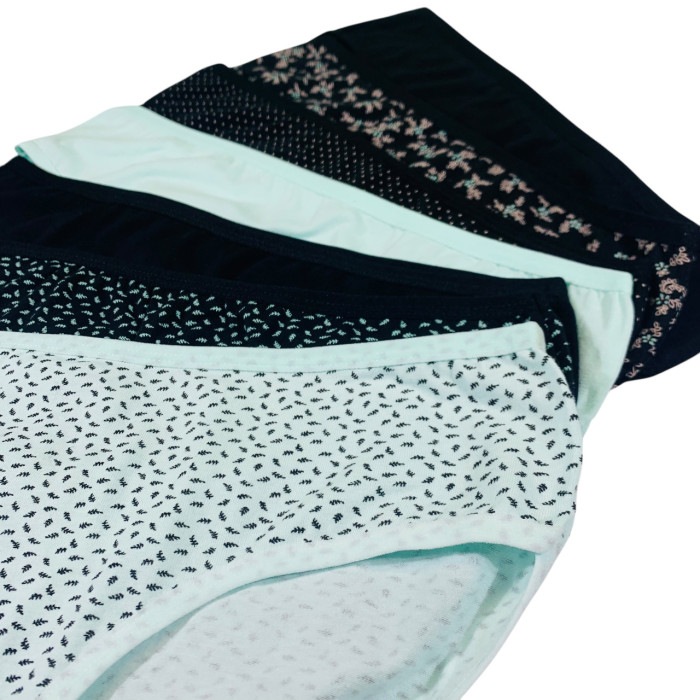 ОПТОМ. Набор женских трусов "Dominant" бикини. Размер: XL. ( 7 шт/уп). Турция.