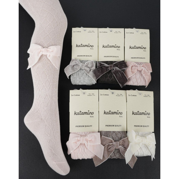 Колготки для дівчаток бавовняні 11-12 років ТМ Katamino (6 шт/уп)