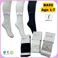 Колготки для дівчаток бавовняні р.3-4 роки TM Belino (3 шт/уп)