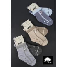 Носки хлопковые для малышей 0-6 мес (6 шт/уп)