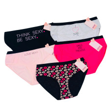 Женских трусов "Dominant". Размер: XL. ( 5 шт/уп). Турция.
