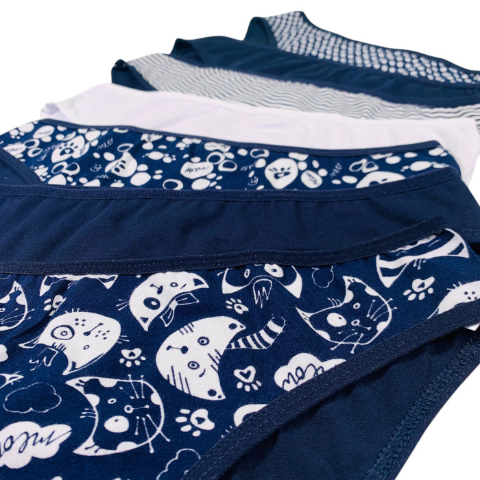 Набір жіночих трусиків тижневок - Розмір: L. ( 7 шт/уп). ТМ. Nicoletta