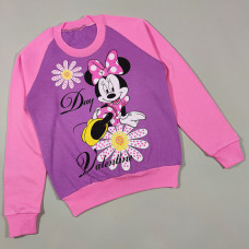 ОПТОМ Детский реглан "Valentine Day" для девочек 8,9,10,11,12 лет