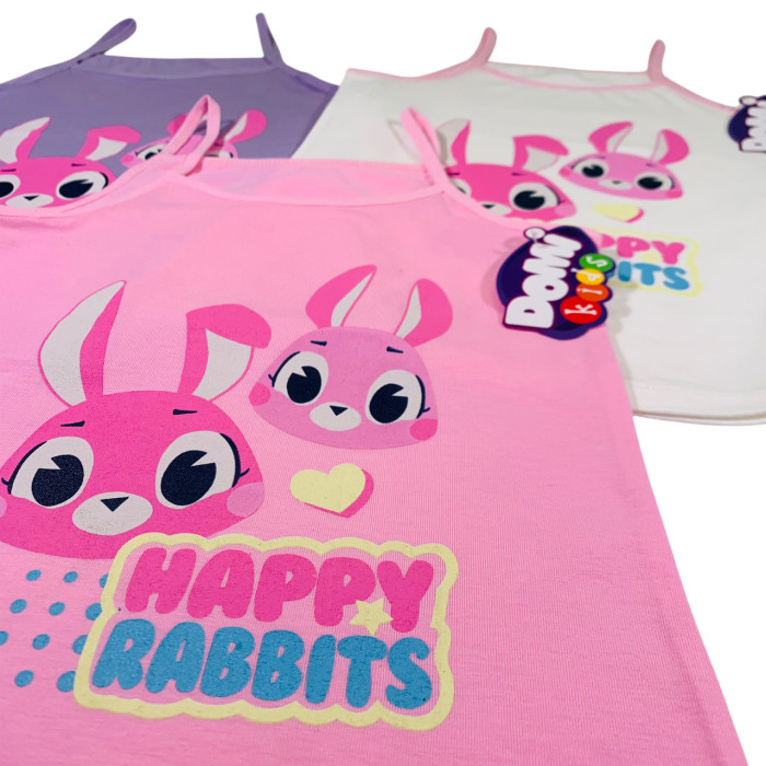 Майка для девочки 8-9 лет (6 шт/уп)