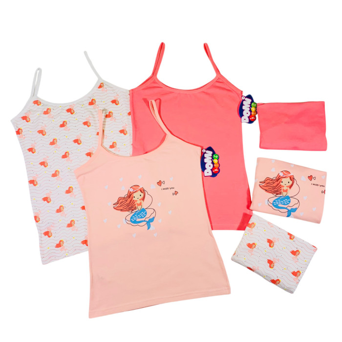 Майка для девочки 9-10 лет (6 шт/уп)