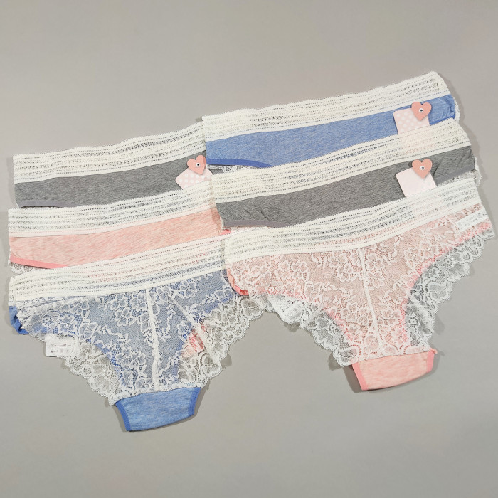 ОПТОМ. Набор женских трусов "Dominant". Размер: L. ( 6 шт/уп). Турция.