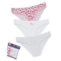 ОПТОМ. Набір жіночих трусів "Dominant". Розмір: S. ( 3 шт/уп). Туреччина.