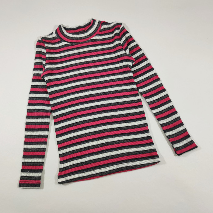 ОПТОМ Детские водолазки в рубчик 2.4.6.8.10 лет (5 шт/уп)