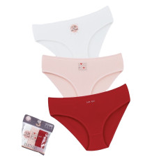 ОПТОМ.  Женские трусы. Размер: XL. ( 3 шт/уп). Турция.