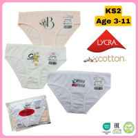 Набір дитячих трусиків для дівчаток 3-4 роки (6 шт/уп) ТМ Belino