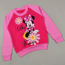 ОПТОМ Детский реглан "Valentine Day" для девочек 8,9,10,11,12 лет