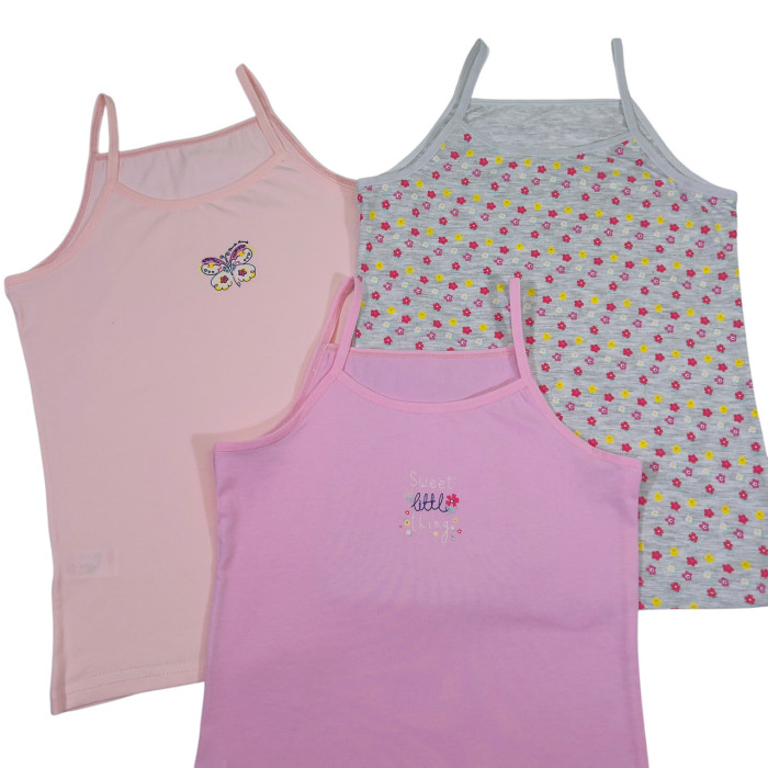 Майка для дівчинки 9-10 років (3шт/уп)