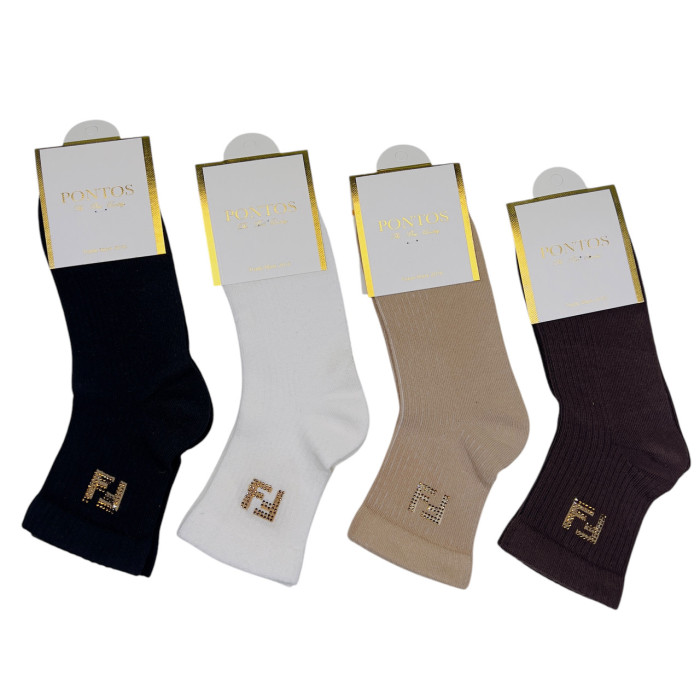 Женские хлопковые носки 36-40 (6 шт/уп)