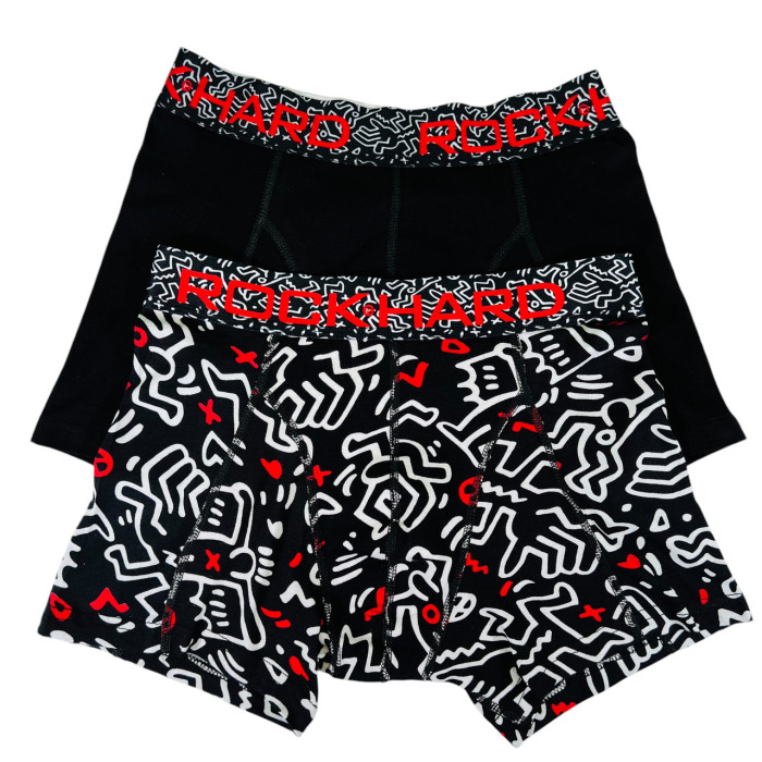 Мужские трусы боксерки. Размер: S. ROCK HARD (Турция) хлопок