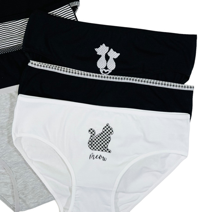 Набор трусиков неделек - Размер:2XL . ( 7 шт/уп). ТМ. Nicoletta