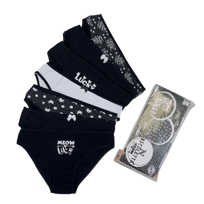 Набор трусиков неделек - Размер: XL . ( 7 шт/уп). ТМ. Nicoletta