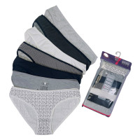 ОПТОМ. Набор женских трусов "Dominant" Размер: S. ( 7 шт/уп). Турция.