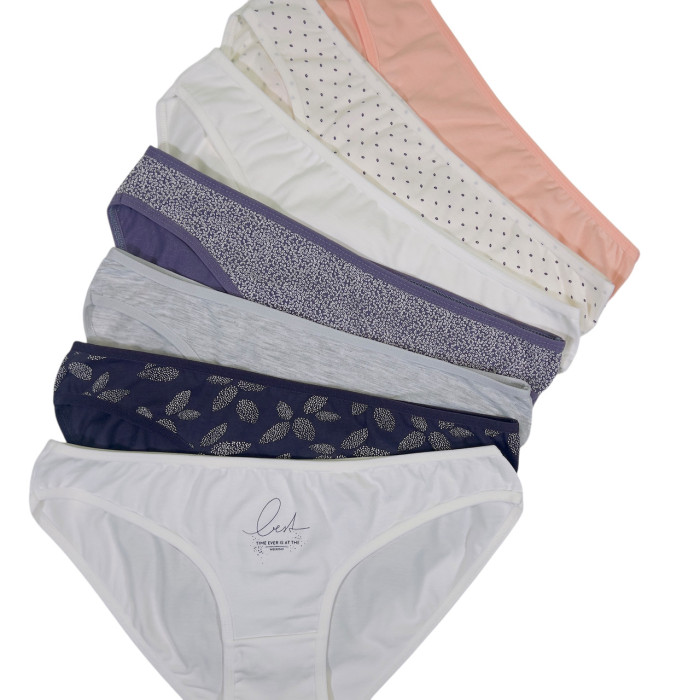 ОПТОМ. Набор женских трусов "Dominant" Размер: S. ( 7 шт/уп). Турция.