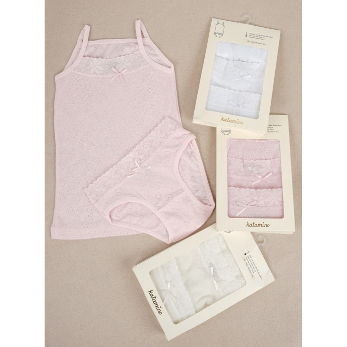 Комплект детского нижнего белья 13-14 лет ТМ Katamino (3 шт/уп) БЕЗ РОЗОВОГО!