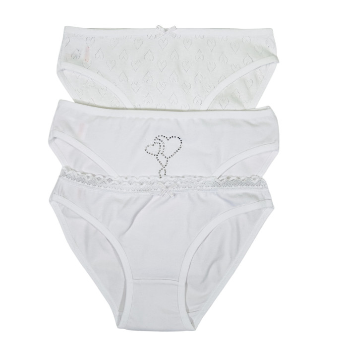 Дитячі трусики для дівчаток 5-6 років (3шт/уп) ТМ Domi