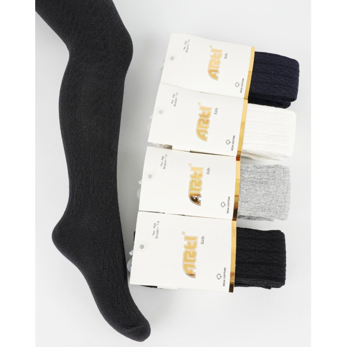 Колготки для девочек хлопковые 7-8 лет ТМ Katamino (6 шт/уп)