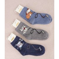 Бавовняні шкарпетки для хлопчиків 5-6 років ТМ Katamino (3 шт/уп)