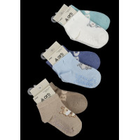Носки хлопковые для малышей 6-12 мес (6 шт/уп)