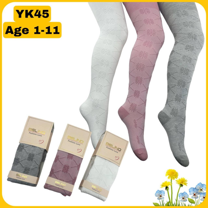 Колготки для девочек хлопковые р 3-4 года TM Belino (3 шт/уп)