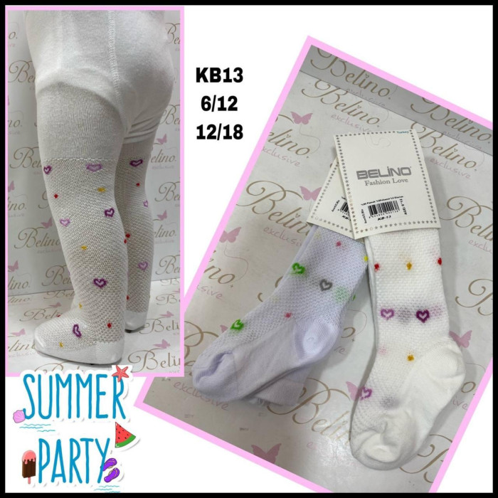 Колготки для малышей 6-12 мес ТМ Belino Турция (3 шт/уп)