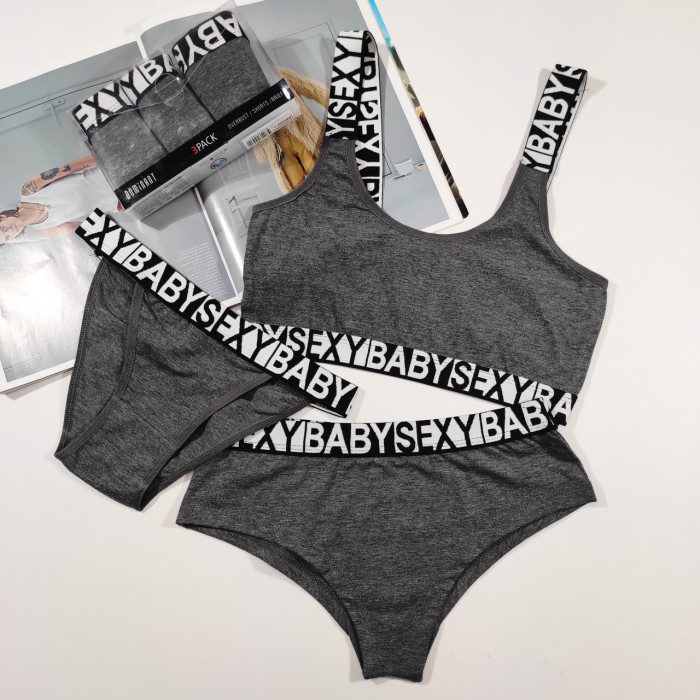 Комплект жіночий,трійка Dominant (топ, шорти та бікіні) Розмір: XL