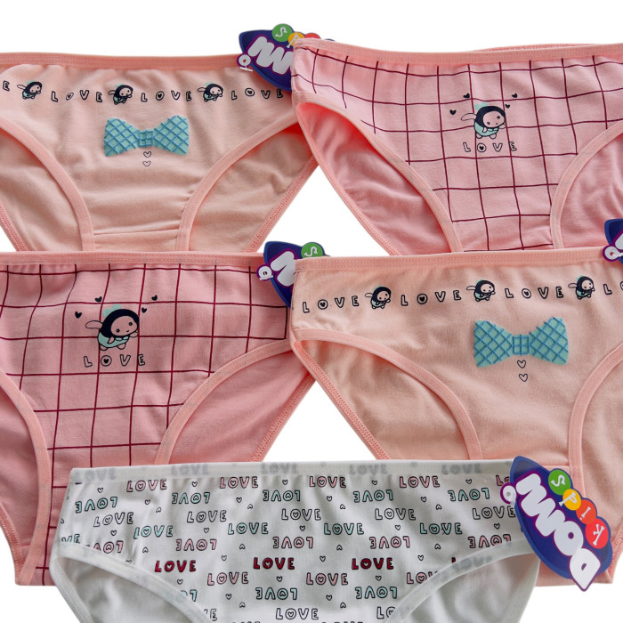 Детские трусики для девочек 8-9 лет (5шт/уп)