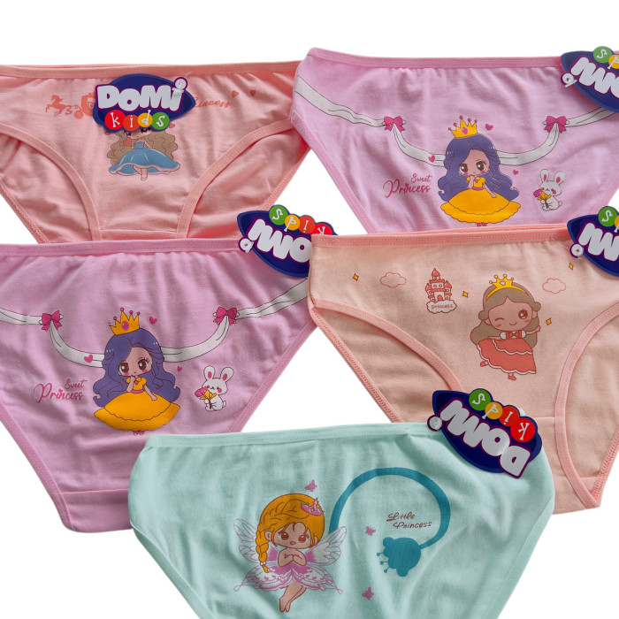 Детские трусики для девочек 8-9 лет  (5шт/уп)
