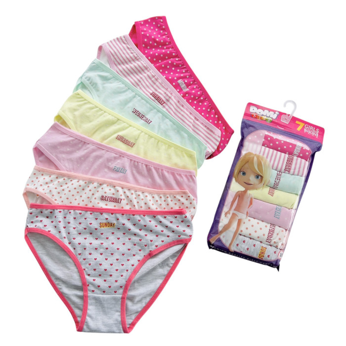 Детские трусики неделька для девочек 9-10 лет (7 шт/уп)