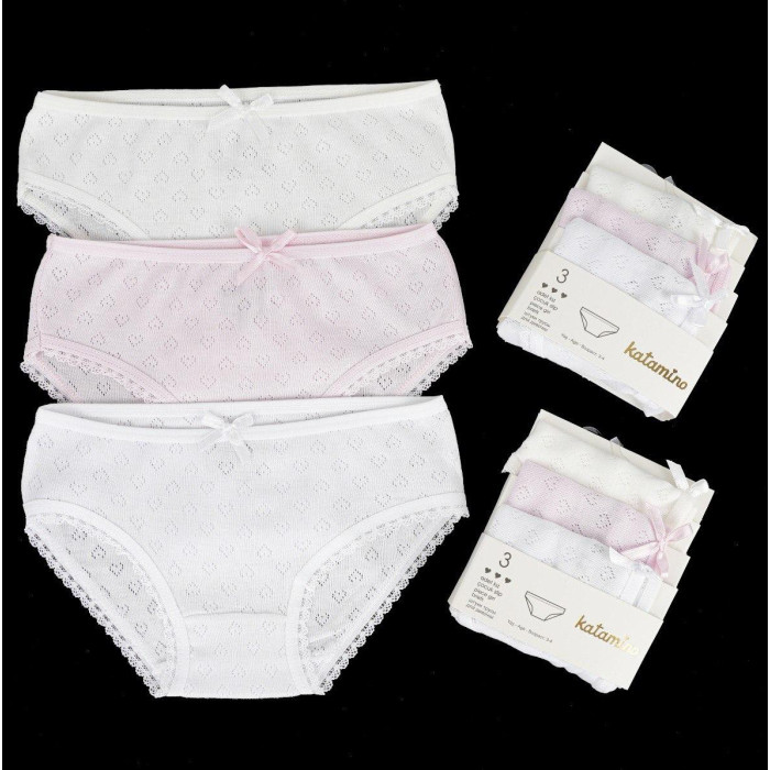 Трусики для девочек 9-10 лет ТМ Katamino (3шт/уп)
