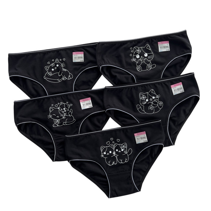 Дитячі трусики для дівчаток 12-13 років (5шт/уп) ТМ Nicoletta