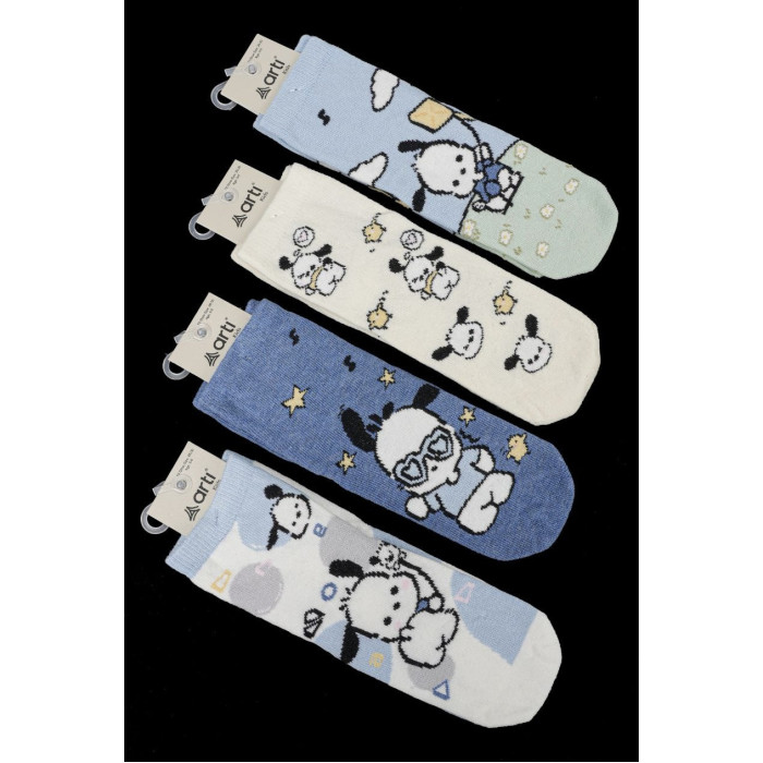 Хлопковые носки для мальчиков 5-6 лет ТМ Katamino (4 шт/уп)