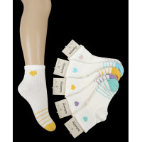 Шкарпетки бавовняні 11-12 років для дівчаток ТМ Katamino (6 шт/уп)