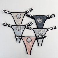 ОПТОМ. Жіночі трусики Тонг "Dominant". Розмір: XL ( 5 шт/уп). Туреччина.