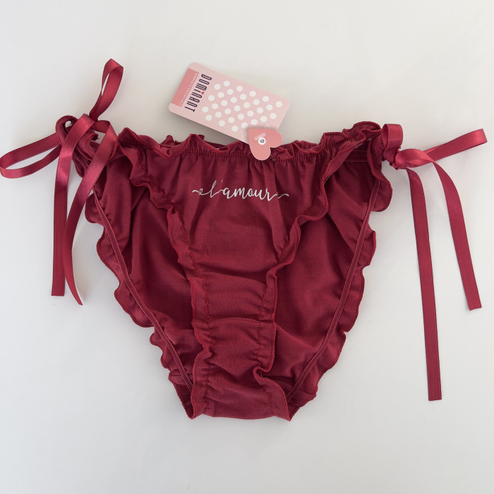 ОПТОМ. Набор женских трусов Зефирка "Dominant". Размер: M. ( 5 шт/уп). Турция.